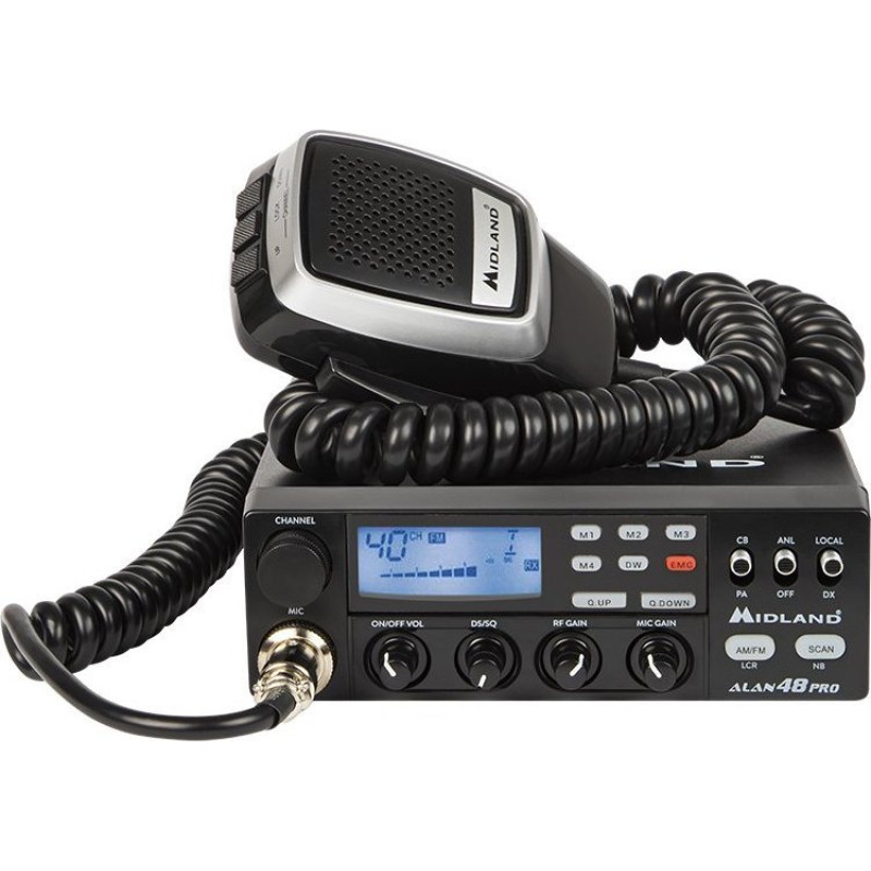 Blow CB Radio 24-148# Radio cb alan-48 pro am/fm/asq 12/24v