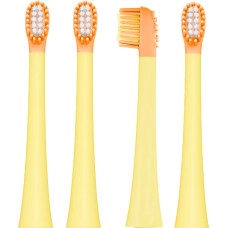 Vitammy Sonic toothbrush tip Dino Yellow 4pcs.