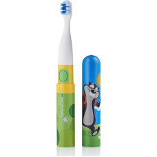 Brush-Baby Go-KIDZ Electric Travel Toothbrush Blue-Green