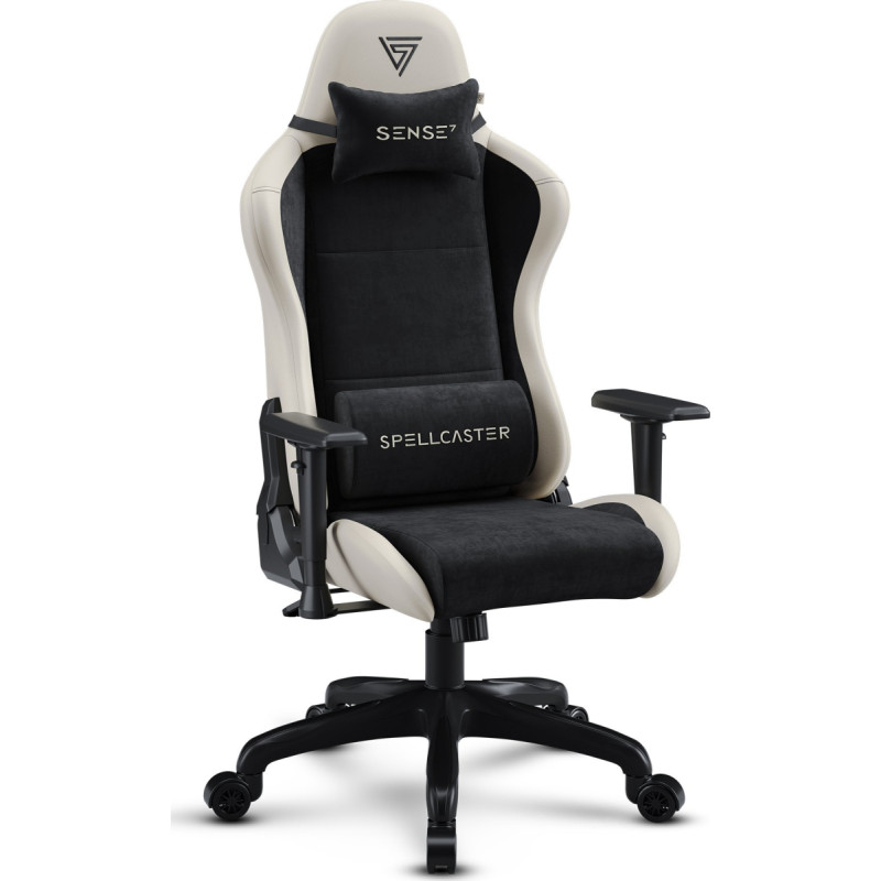 Sense7 Spellcaster FUKU PU armchair black and beige