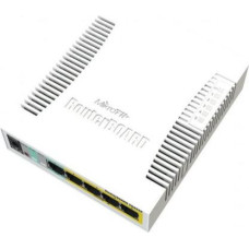 Mikrotik Switch Mikrotik RB260GSP (CSS106-1G-4P-1S) 6p PoE (Passive: 4;) 60W Managed Gigabit