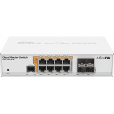 Mikrotik Switch Mikrotik CRS112-8P-4S-IN 12p PoE (PoE+: 8;) 78W Managed Gigabit