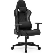 Sense7 Spellcaster fabric armchair black and grey