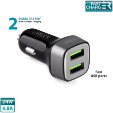 Puro Charger 4.8 A (FCMCH2USB48SCBLK)