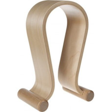 Maclean Headphones Stand Wooden Light Oak MC-815O