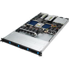 Asus Obudowa serwerowa Asus ASUS RS500A-E12-RS4U Socket SP5 Rack (1U) Czarny, Srebrny