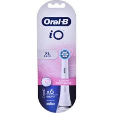 Oral-B Braun iO Gentle Cleansing Set of 6, brush heads (white)