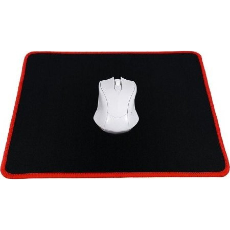 OEM Gaming Mouse Pad 300 x 240 x 3 mm black with red trim