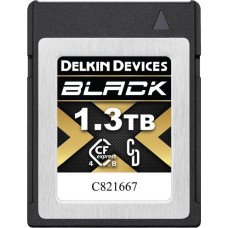 Delkin Black CFexpress 1.3 TB card (DCFX4B13T)