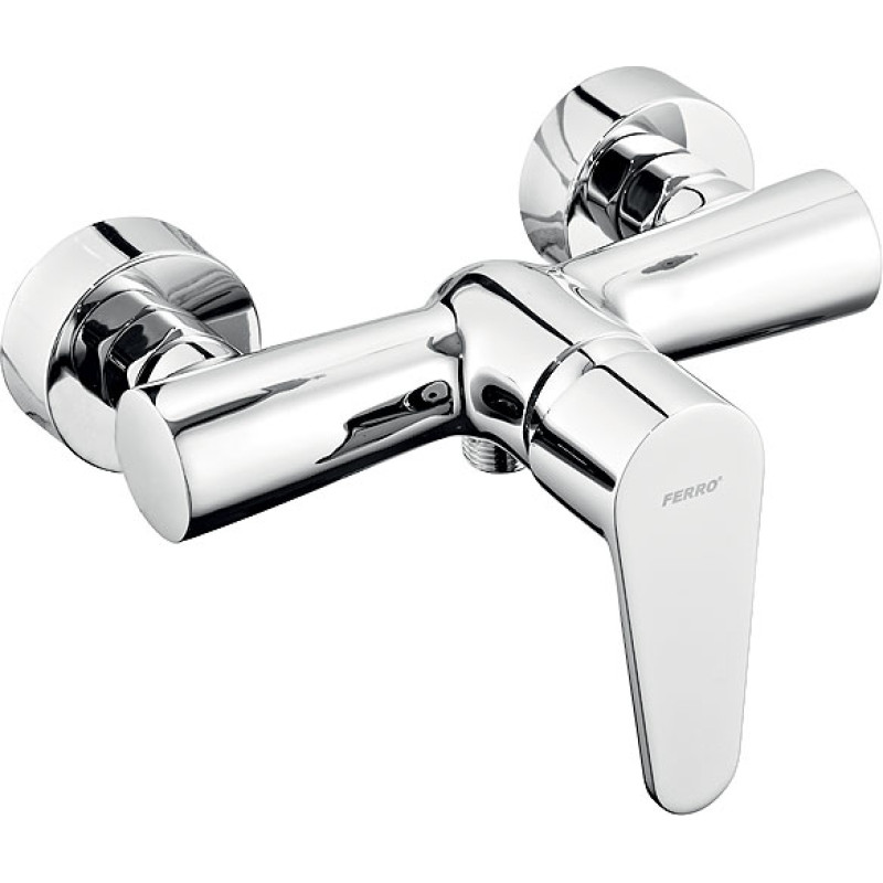 Ferro Algeo chrome shower mixer (BAG7)