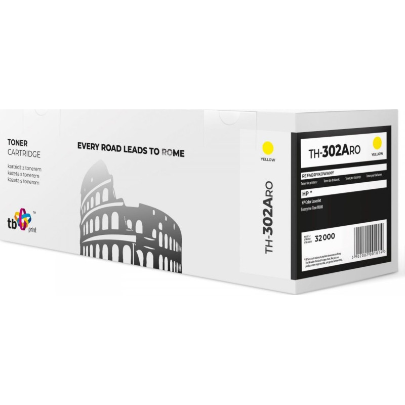 Tb Print Toner for HP M880 CF302A 827A YE TH-302ARO rem