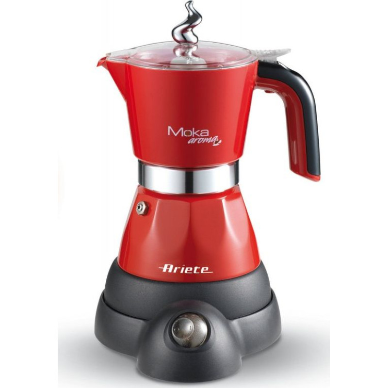 Ariete Mokina 2 cup electric coffee machine (1358 red)