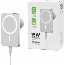 Vega Wireless Charger 15W CAR HANDLE WHITE MAGSAFE IPHONE / ANDROID>.