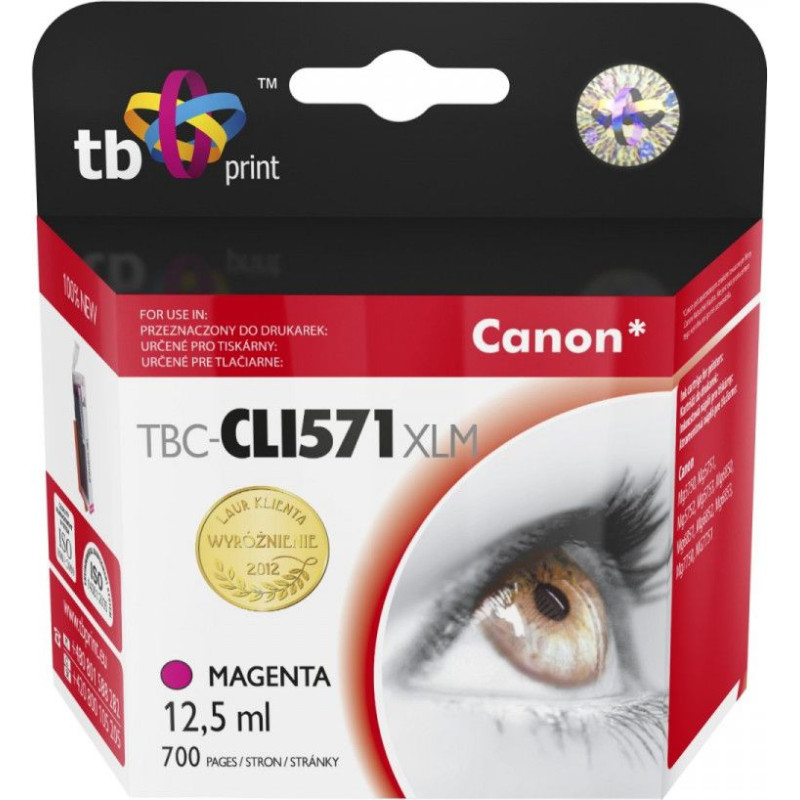 Tb Print CLI-571XL Ink (TBC-CLI571XLM MA)