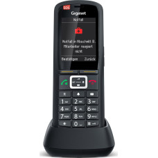 Gigaset Phone PRO R700H protect PRO DECT Mobilteil 6,1cm 2,4Zoll Display Bewegungssensor SOS Alarmtaste LED Taschenlampe IP65 Bluetooth