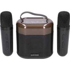 Extralink KIDS KARAOKE LED SPEAKER 2 MICROPHONES BLACK Headphones