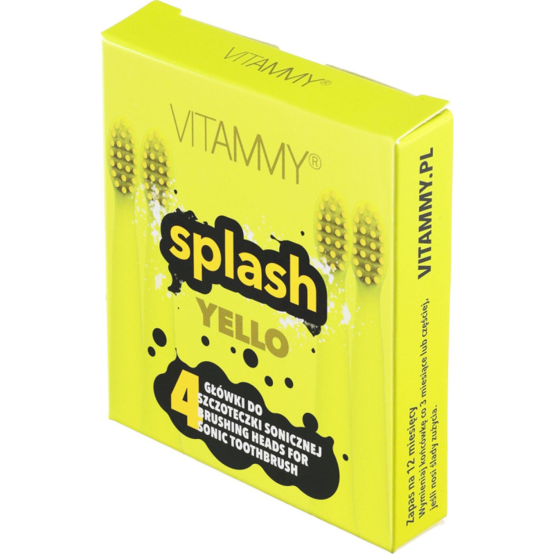 Vitammy Splash 4pcs sonic toothbrush tip.