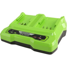 Greenworks Battery charger, 2 ports, 24 V, 2 A