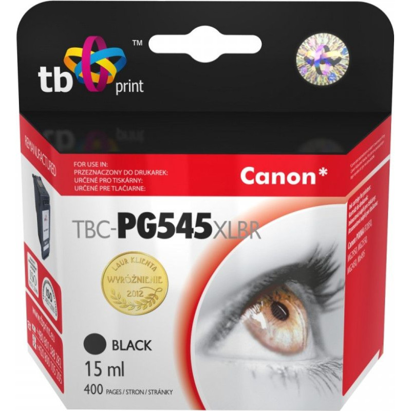 Tb Print TBC-PG545XLB / PG-545XL Ink (Black)