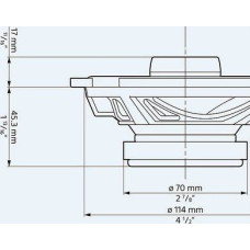 Sony XS-130 GS 13cm Koaxial-Lautsprecher car speaker