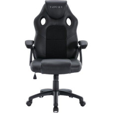 Raptor Gaming Stuhl GS-40 PU chair + fabric schwarz/schwarz