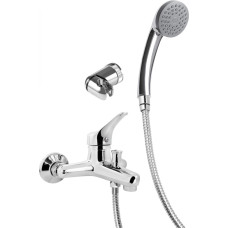Deante BAT bath mixer. JOKO CHROME BATHTUB MIXER WITH SHOWER SET