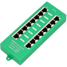 Extralink PoE Injector 8 ports Gigabit