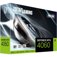 Zotac Karta graficzna Zotac Gaming GeForce RTX 4060 Twin Edge 8GB GDDR6 (ZT-D40600E-10M)