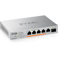 Zyxel Switch Zyxel XMG-105HP 6p PoE (PoE++: 4) 70W Unmanaged Multigigabit