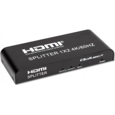 Qoltec ROZDZIELACZ SPLITTER 2XHDMI 4KX2K | 6GB/S | 60HZ