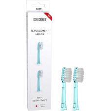 Noname Toothbrush tips Soft - blue 2 pcs.