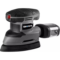 Graphite Sander Delta orbital sander 180W, foot 140 x 140 x 80 mm 59G336