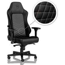 Noblechairs HERO armchair - black/platinum white (GAGC-117)