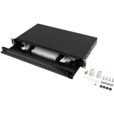 Lanberg SFP Module Fiber Optic Switch 24xST / 24xFC D-HOLE RACK 19