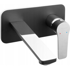 Ferro Washbasin faucet BDR3PABLC BATTERY ADORE UMWALKOWA PODWNKOWA CZARNY-CHROM // BF.BDR3PABLC