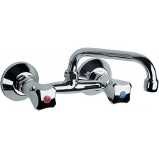 KFA Standard washbasin faucet wall-mounted chrome (300-510-00)