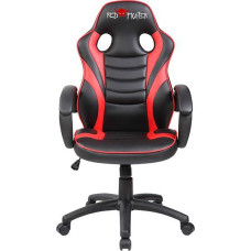 Red Fighter C6 Armchair Black and Red