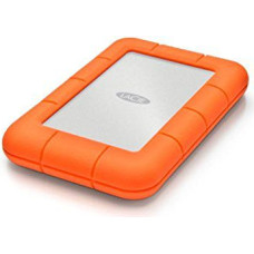 Lacie Rugged Mini 4TB Silver Orange External HDD (LAC9000633)