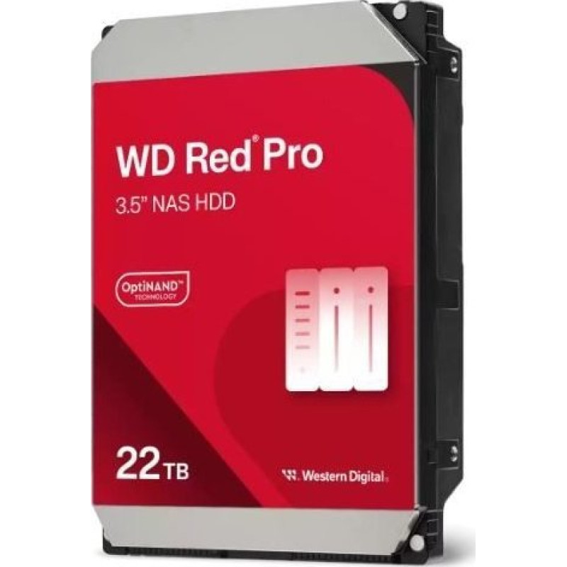 WD HDD Red Pro 22TB 3.5 512MB SATAIII/7200rpm drive