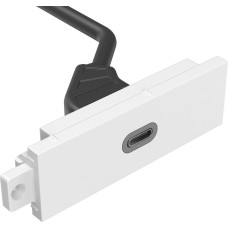 Vision Techconnect Modulares AV-Abdeckblech - LEBENSLANGE GARANTIE - USB-C-Modul - 
