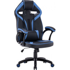 Topeshop Drift armchair black and blue