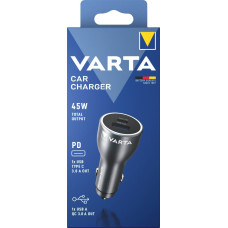 Varta Ladegerät 45W Car Charger 1x USB-A 1x USB-C