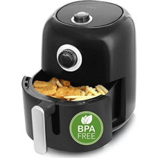 Emerio Heißluftfritteuse greaseless fryer, Smart Fryer, 3L,schwarz,Cool touch