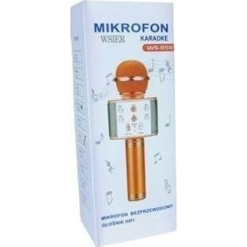 W&K Microphone Toy microphone JYWK369-1 gold