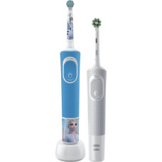 Oral-B Vitality Kids Toothbrush D100 Frozen + D103 Blue.