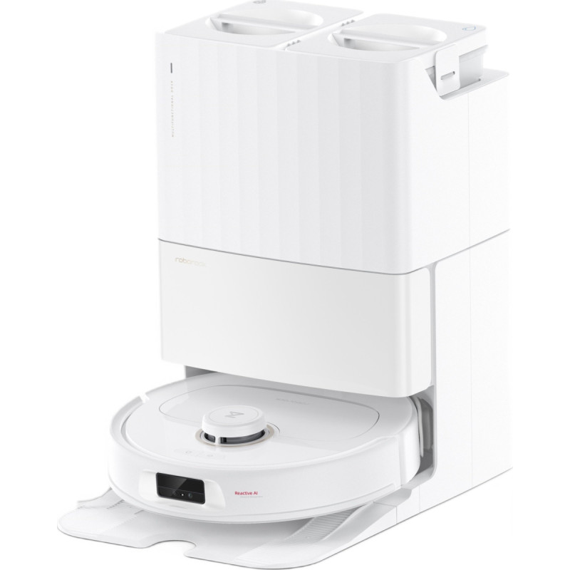 Roborock QRevo MaxV white cleaning robot
