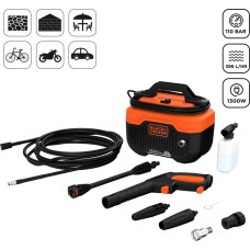 Black&Decker Black+Decker BD WASH 1300W BEPW1300H 110bar Pressure Washer