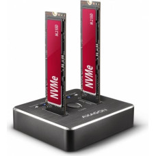 Axagon ADSA-M2C NVMe SSD Dual Docking Station