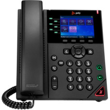 Triton POLY VVX 350 VoIP phone Black 6 line LED phone