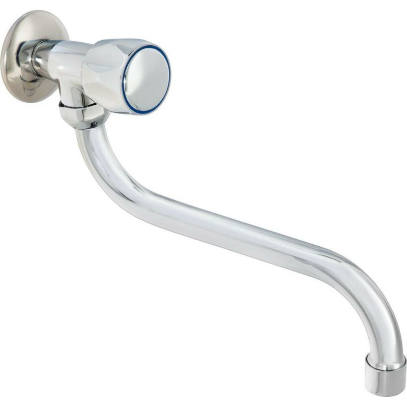 Exec Wall-mounted washbasin faucet chrome (611651)